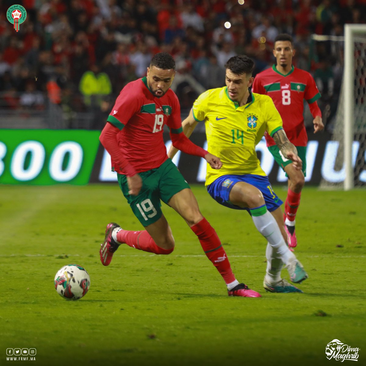 idextratime's tweet photo. #FriendlyMatch
FT : Maroko 2-1 Brazil

⚽ Boufal 29'
⚽ Sabiri 79'
-
⚽ Casemiro 67'

Gokil Ziyech cs.. 👏 https://t.co/SC5PP7zk6I