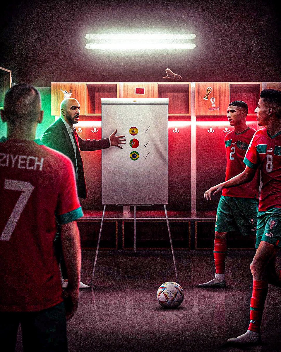 ActuFootAfrique's tweet photo. 🇪🇸 Espagne ✅
🇵🇹 Portugal ✅
🇧🇷 Brésil ✅

Le Maroc 🇲🇦. https://t.co/XHS5A1dF3d