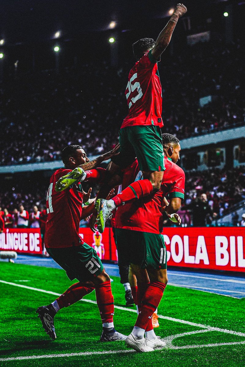 EvrardFul's tweet image. C’est fini au grand stade de Tanger, le Maroc 🇲🇦 l’emporte 2 buts à 1 face au Brésil 🇧🇷 sous le regard du puissant président Fouzi, le manitou qui a compris la vision de sa majesté le Roi Mohammed VI, que Dieu l’assiste ! HISTORIQUE !#DestinationMorocco2025 #MARBRE @Izemanass