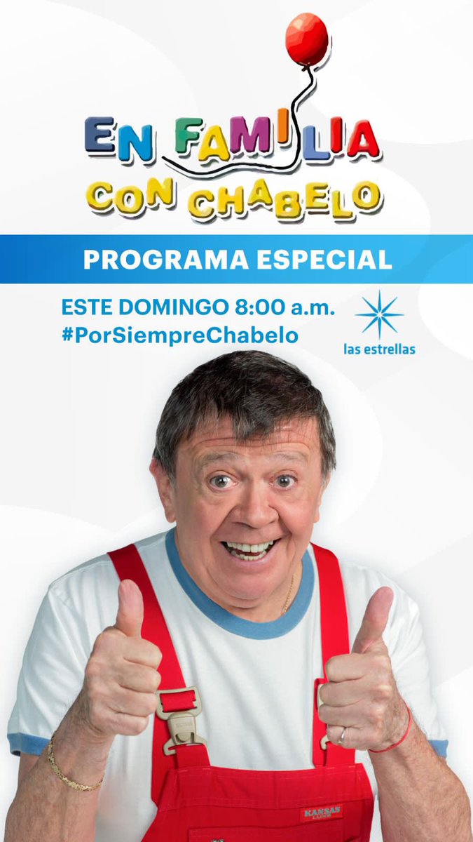 #PorSiempreChabelo <a href="/canalDeLasEstre/">canalDeLasEstrellas</a>