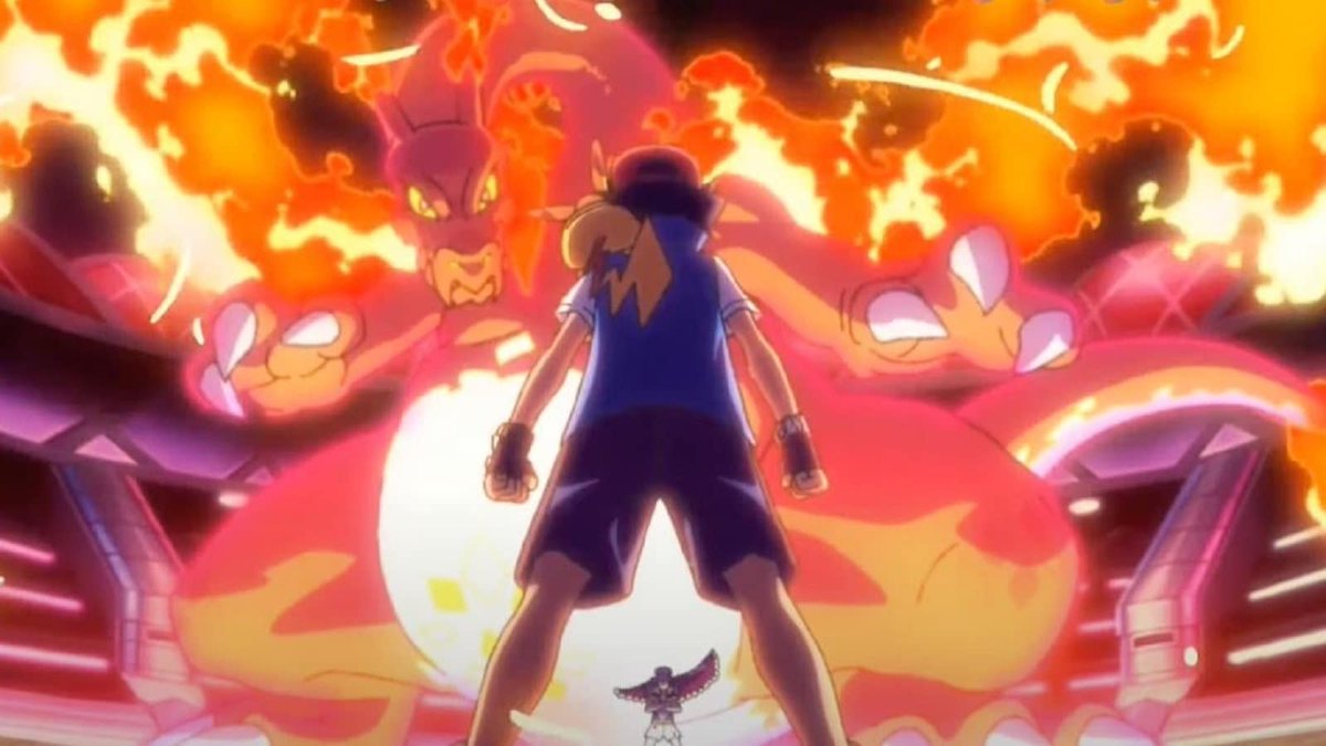 EvolTajador's tweet photo. So we're all in agreement, right? 

Ash vs Kukui was the better 6v6. 

Ash vs Leon was the better 1v1 finale. 

#Anipoke https://t.co/9aTE1A24t1