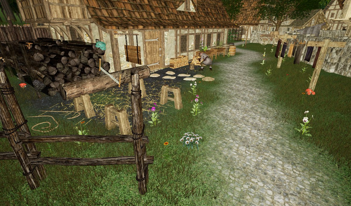 #screenshotsaturday sneak preview of a new section and some graphical advancements. This isn't in Rustfall though, any guesses where this might be? #Quest2 #Unrealengine5  #HeartlandsVR