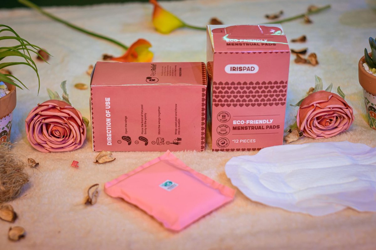 fariedfab4's tweet image. Hi

My team @KoduTechnology makes these sanitary pads from the left over of banana and plantain to help solve the issue of period poverty amongst young women. I wish I could meet @wode_maya to help support my business