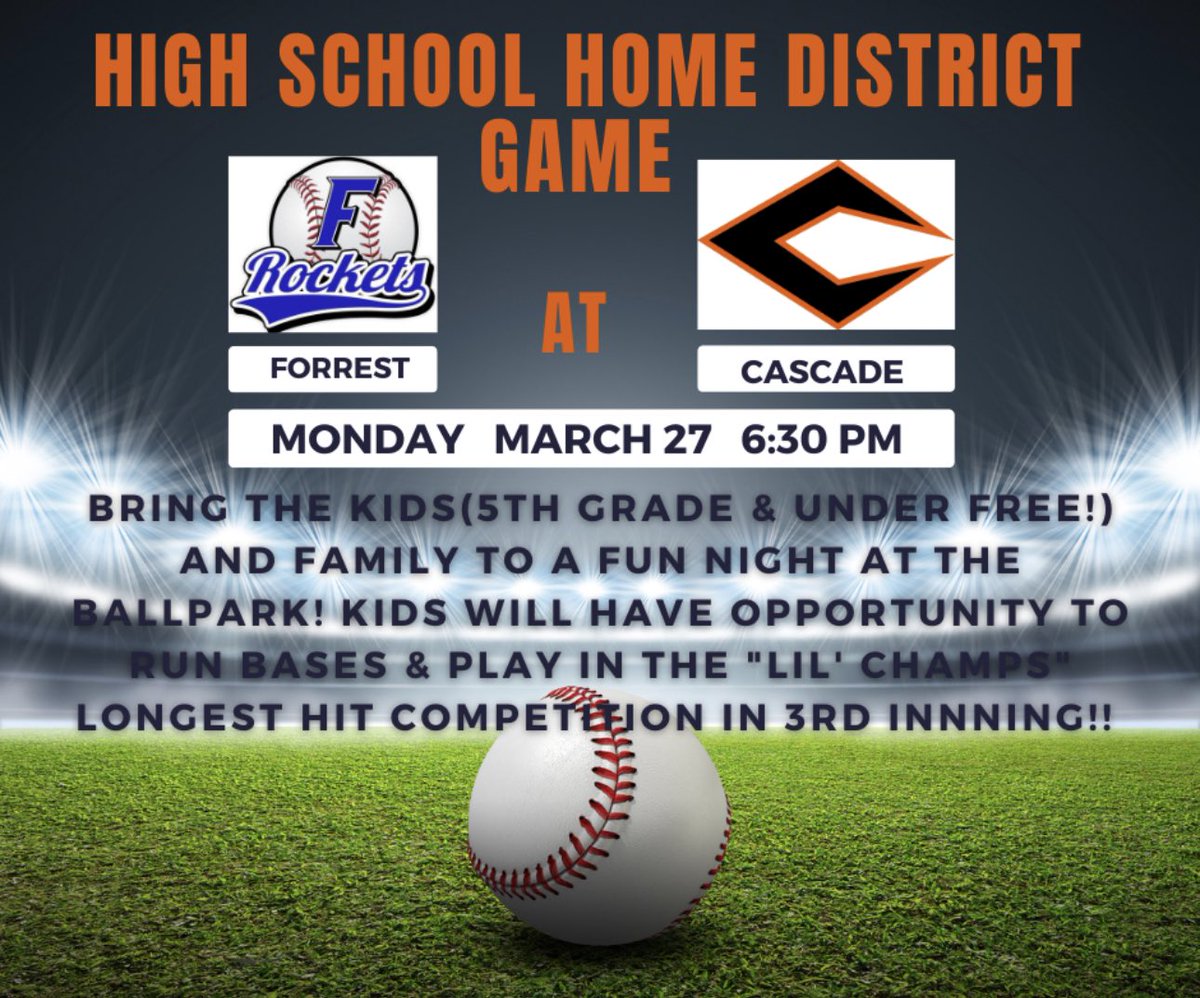 CascadeBasebal1's tweet image. Come Join Us Monday Night!   @Cascadeathleti1 #BuildingChampions #CascadeBaseball #WeAreCascade @tlsheff1