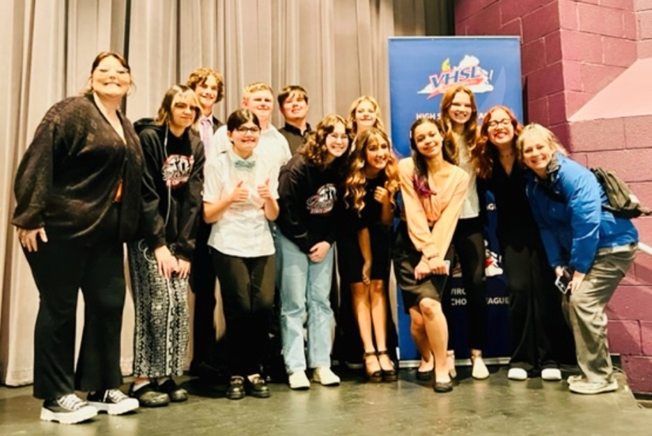 🎉 Congratulations to our Forensics Team on placing 3rd at States! 🎉
💙 Individual winners 💛
Allison Martins- 1st place Original Oratory
McKenna Findley- 2nd place Poetry
Marina Segreve- 3rd place in Dramatic Interprteation
So proud of them all!
<a href="/IWCSchools/">Isle of Wight County Schools</a>