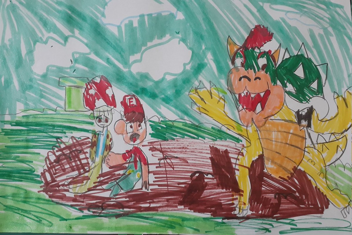 rairam's tweet photo. Hola @casimochotv este es el dibujo para el episodio 8 temporada 3. De parte de Elizabeth (7 años) desde Bs As https://t.co/SIn8lJmsqa