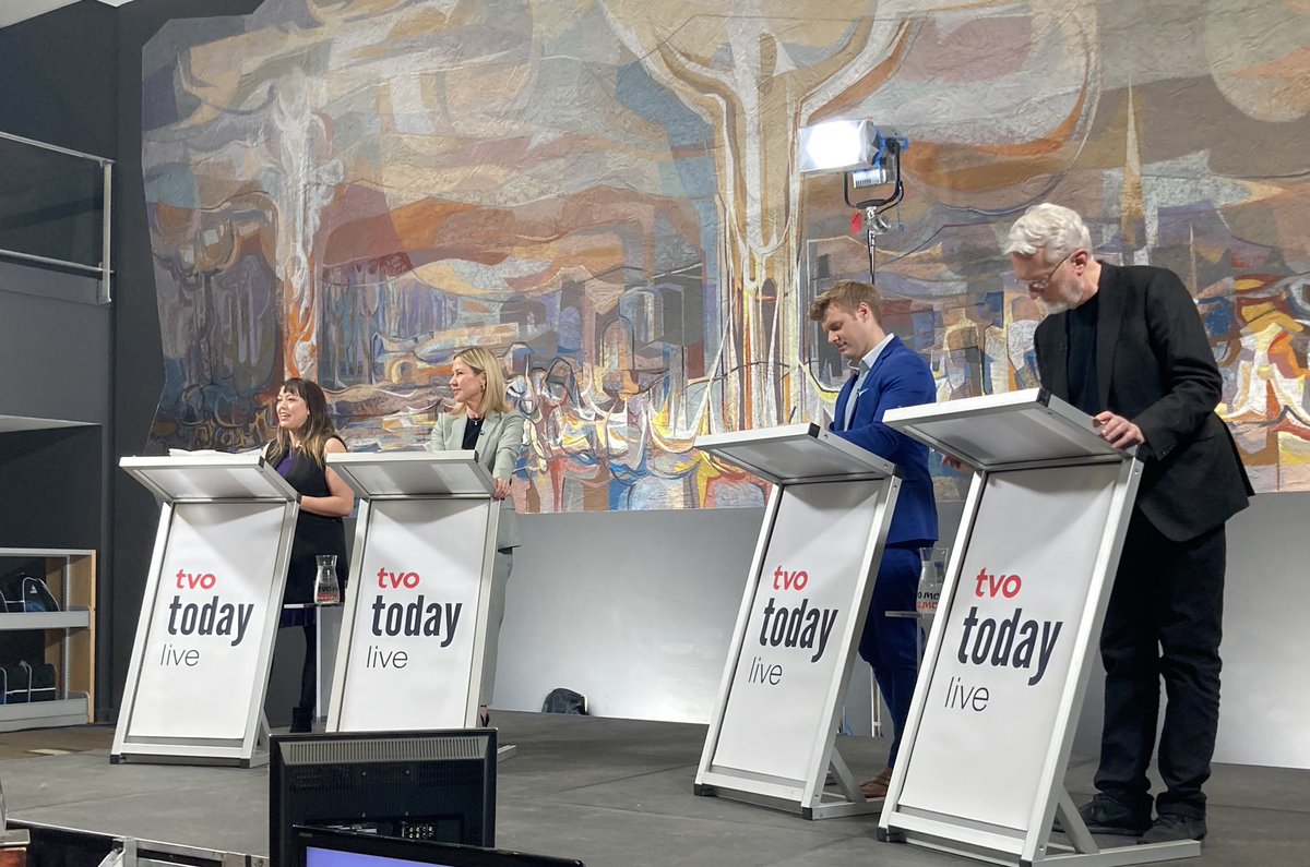 Is social media undermining democracy? CIGI Fellow @sbradshaww, @BalsillieSIA’s Director Anne Fitzgerald, @robbysoave & @jeffjarvis debate this question on #TVOTodayLive hosted by @spaikin. The debate will be available to watch on TVO.org on March 29.