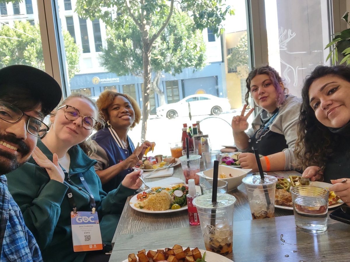 ACortes2018's tweet photo. Such an amazing week at GDC! Meeting up with friends old and new and spending time with them was the most connected I've felt to the game dev community in a long time. If i didn't get a chance to meetup with you then hopefully we get a chance to connect next year! https://t.co/jhGZMXgxzW