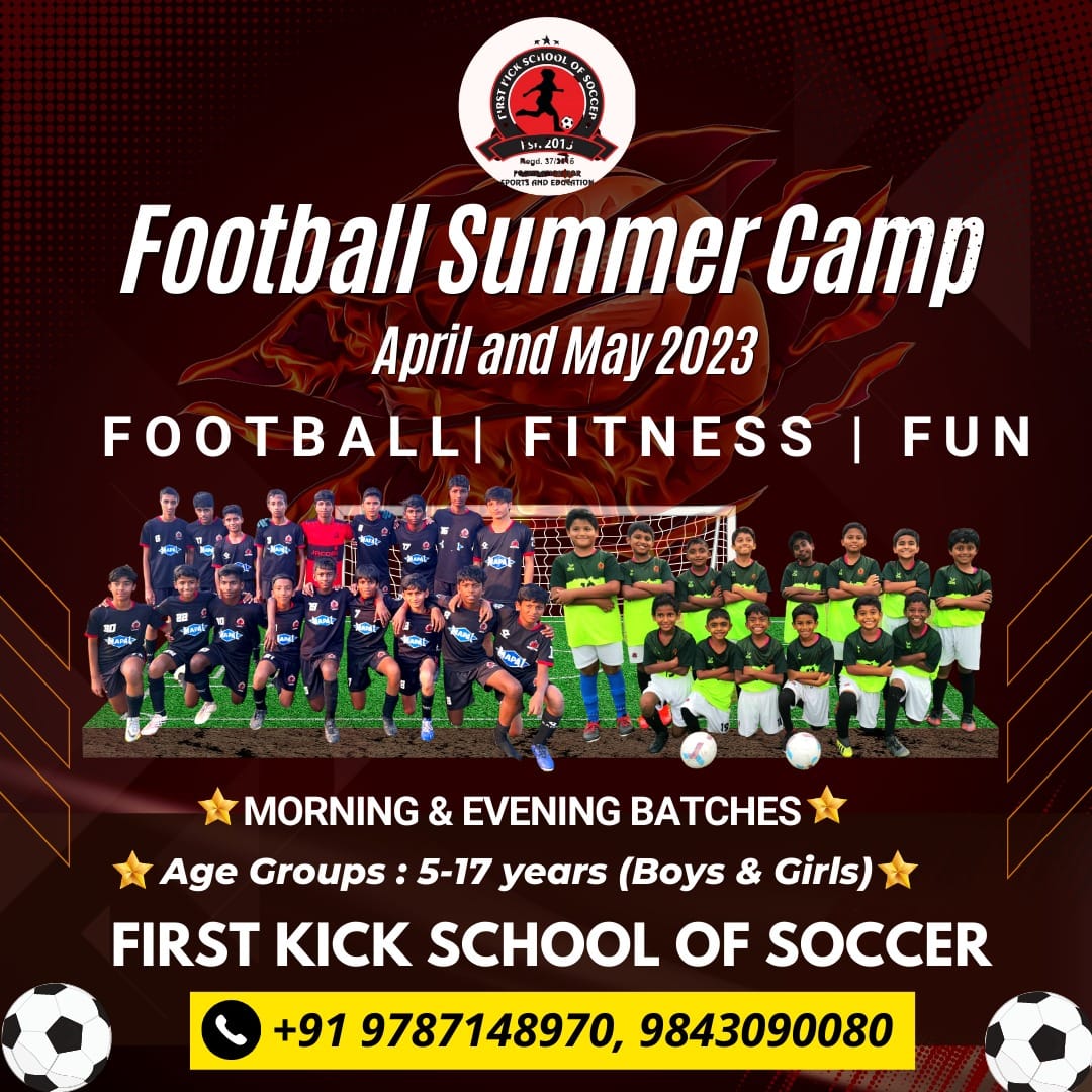 simplicitycbe's tweet photo. Football Summer camp in Coimbatore.
For Boys and Girls, age 5 to 17years .
Call us to know more details! +91 9787148970, 98430-90080
#pro_motion https://t.co/hJXXWq3DWI