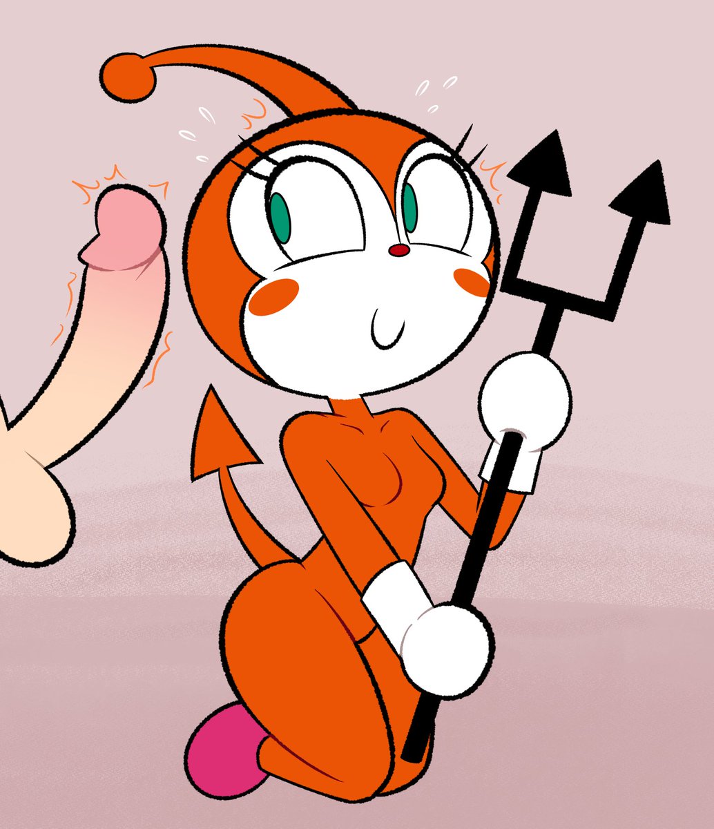 FatalAfterDark's tweet photo. I'm going crazy for that Naughty little Imp.
 Dokin needs more love. https://t.co/0xhTWpeoUM