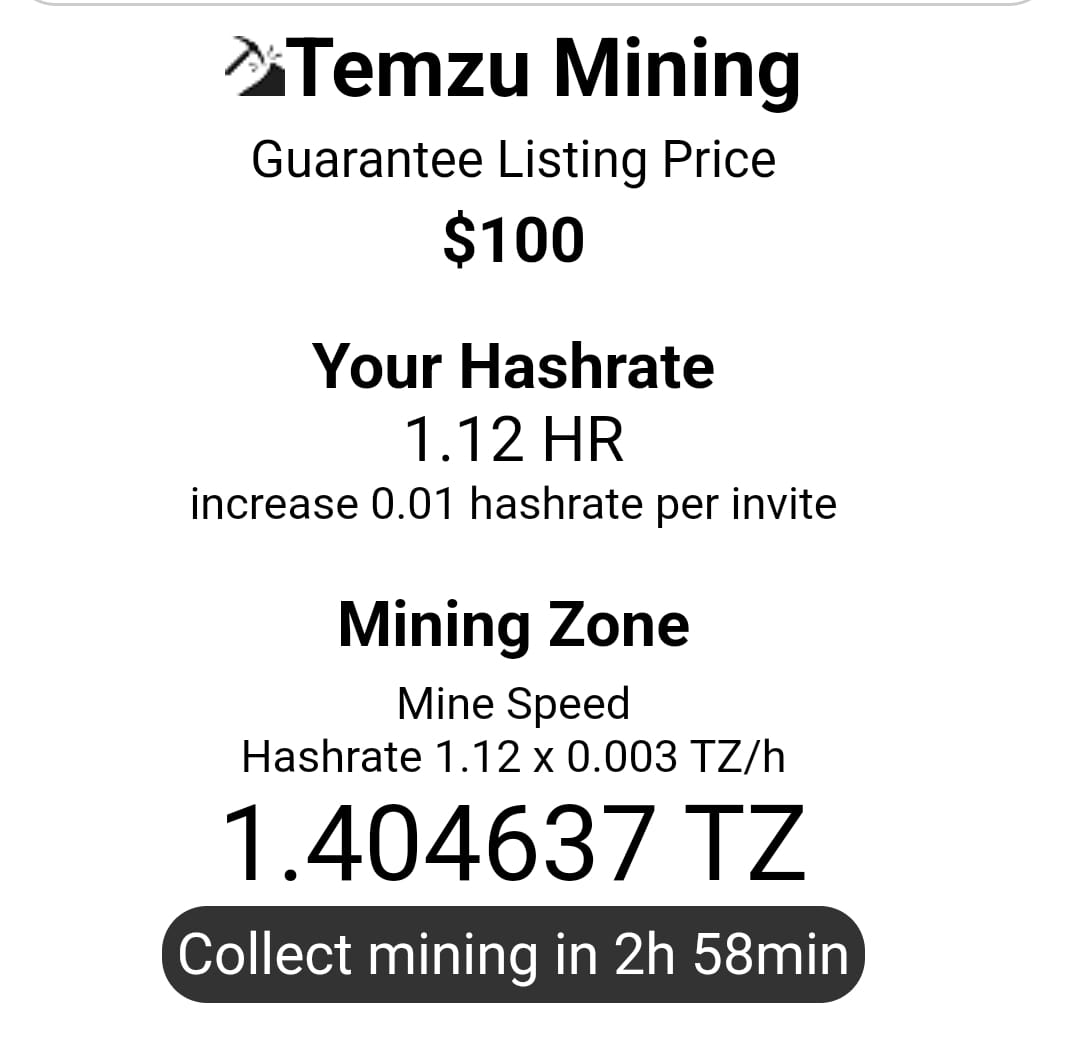 AirdropLinkFind's tweet photo. 🌟 #Temzu Mining 🌟
👉🏻 Click Link to join : https://t.co/8VzosOOW66
👉🏻 Completed your register
#cloudmining #Mining #Temzu https://t.co/sm9grPMsp6