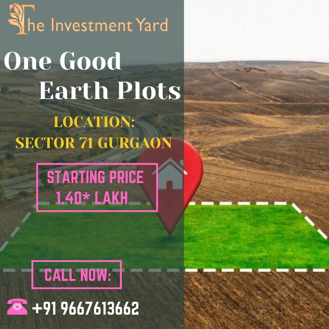 InvestmentYard2's tweet image. One Good Earth Plots 
Location: Sector 71 Gurgaon
Project: 14-acre
Property: Residential Plots
Call now: +91 9667613662
#onegoodearth #goodearth #goodearthingurgaon #gurgaon #residentialplots #plots #goodearthplots #goodearthsec71 #sector71 #sec71gurgaon #Residential #scoplots