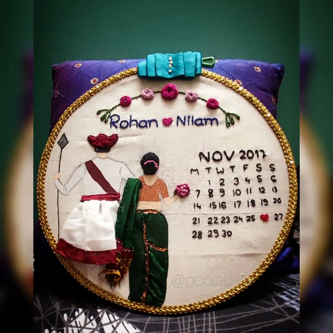 Customized मावळा Hoop Art! ❣🚩

#hoopArt #customized #embroidery 
#मावळा #नऊवारी #giftideas

DM for placing orders/pricing details !!