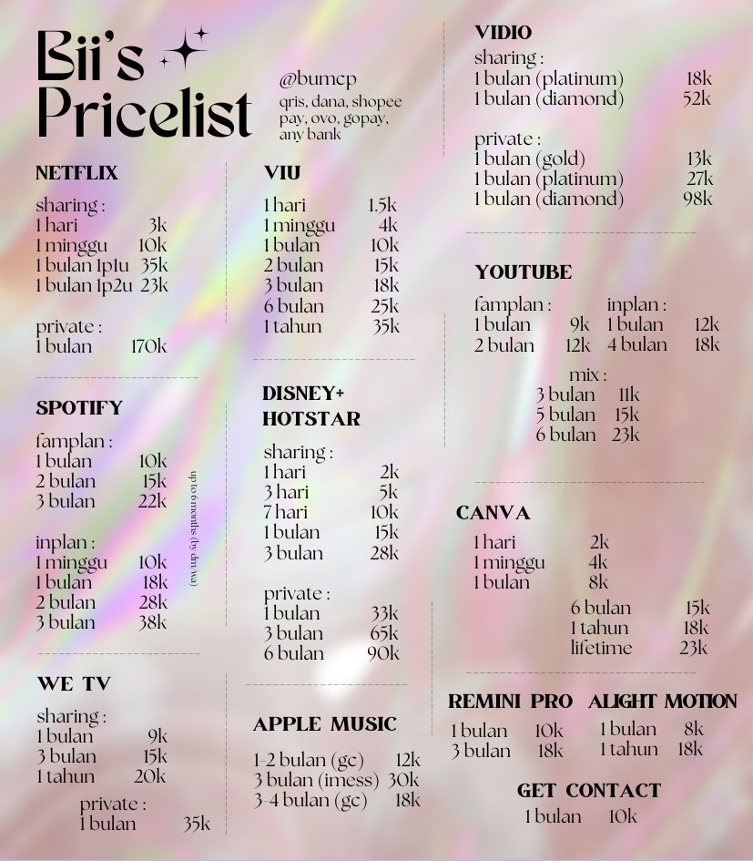 bisa langsung ke bii! murce bergaransi! langsung dm atau wa yuk! testinya juga udah banyak ✿ ˚｡⋆｡