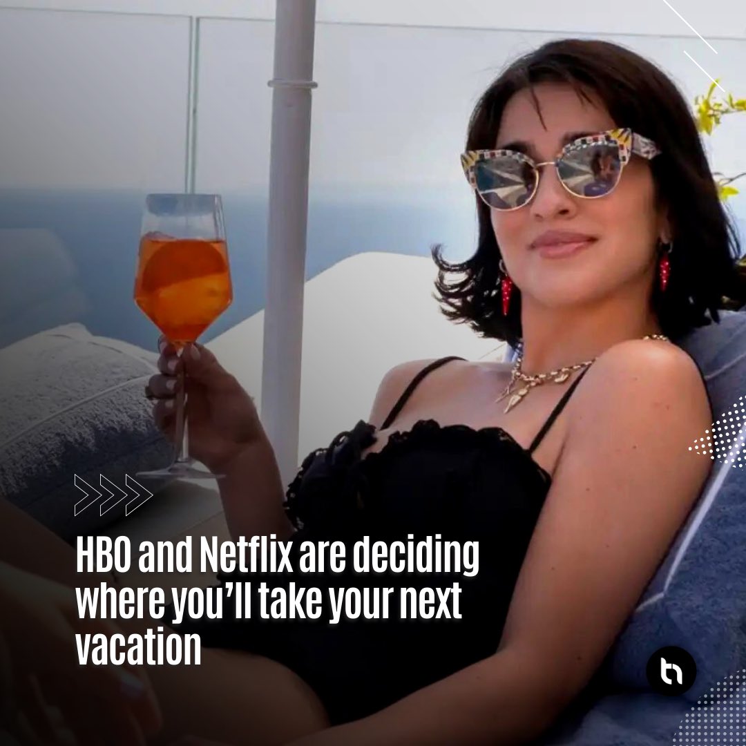 technuto's tweet photo. Call it the White Lotus effect.

Vacationers are flocking to the locations of their favorite TV shows and movies in rapidly growing numbers, according to a report from American Express.

Read more: https://t.co/YWYdovQP79

#technuto #Netflix #HBO #entertainment https://t.co/U2nRFcuhvm