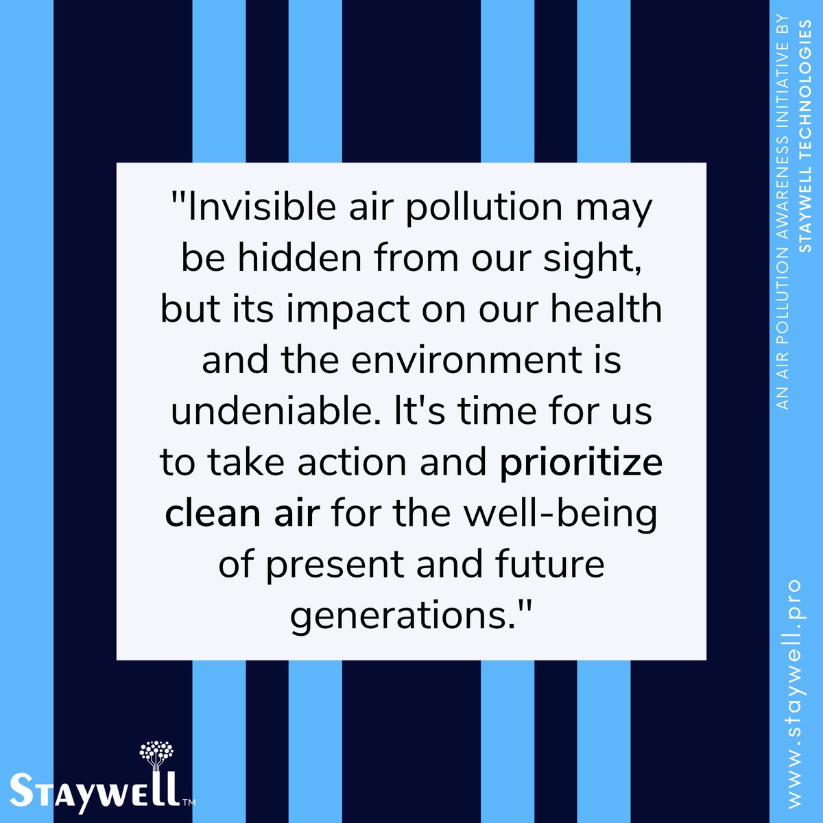 #CleanAirNow #BeatAirPollution #InvisibleKiller #AirQualityMatters #BreatheEasy #PollutionFree #AirPollutionAwareness #HealthyAir #SustainableLiving #ProtectOurPlanet #AirPollution #Staywell #StaywellTechnologies #WearableAirPurifier