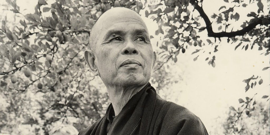 buddhistsociety's tweet image. &quot;Breathing in, I am aware that I am breathing in.
Breathing out, I am aware that I am breathing out.
Breathing in, I am grateful for this moment.
Breathing out, I smile.&quot;

Thich Nhat Hanh