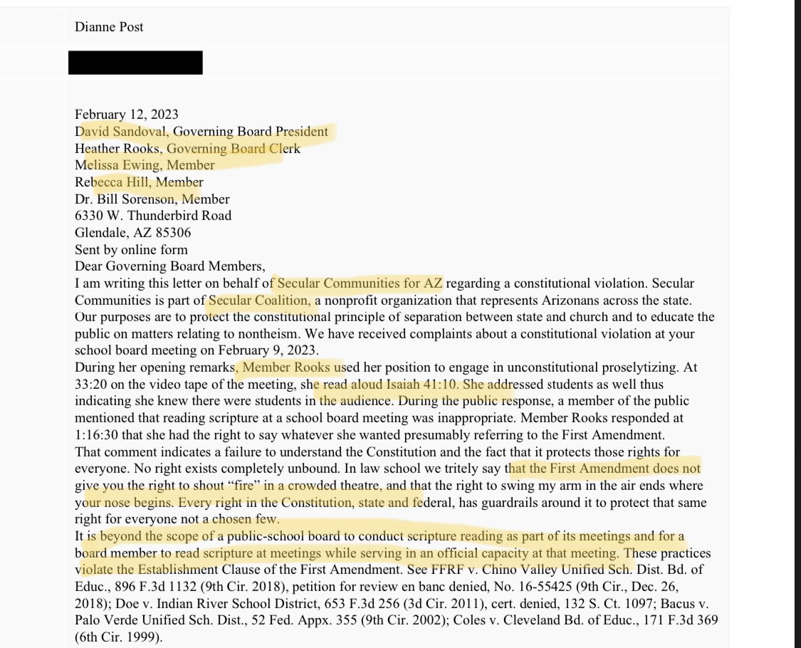 WVParentsUnite's tweet image. Hey @SecularAZ, good luck with your evil attempt to silence @ThePeoriaMom for reading from scripture. Your desperation stinks. #WillFail Coach Fired For Praying At Football Game Reinstated To Old Role, Gets Nearly $2 Million Settlement
 dailywire.com/news/coach-fir…