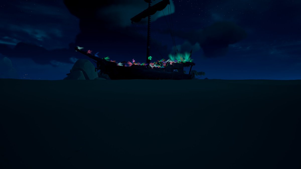 HunterD1524's tweet photo. RGB sloop has been created, 60+ Skulls of Destiny and a lot of hours of sailing. we gave it to another crew in the end as well @SeaOfThieves #BeMorePirate #SoTAnniversaryPromo #SeaOfThieves #SeaOfThievesCommunityDay 

Happy community weekend! https://t.co/RuASCIkvkD