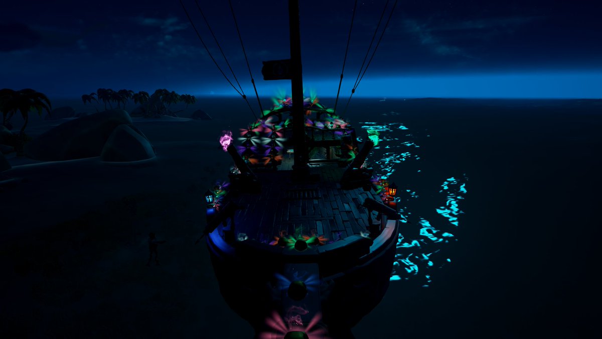 HunterD1524's tweet photo. RGB sloop has been created, 60+ Skulls of Destiny and a lot of hours of sailing. we gave it to another crew in the end as well @SeaOfThieves #BeMorePirate #SoTAnniversaryPromo #SeaOfThieves #SeaOfThievesCommunityDay 

Happy community weekend! https://t.co/RuASCIkvkD
