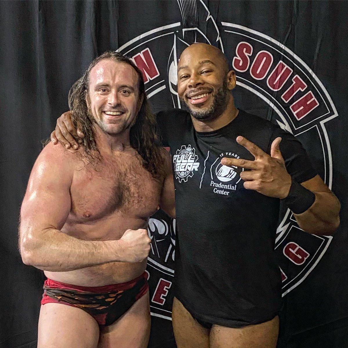 After my victory at @NewSouthKY I had to get a photo with one of the best to ever do it, @TheLethalJay 

Legit one of the best on the planet right now.

#jaylethal #lethalinjection #professionalwrestling #newsouthwrestling #allelitewrestling