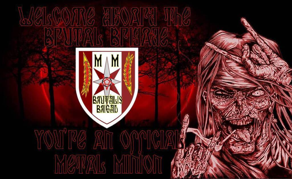 Welcome aboard (ES) Ozymandias you are now an official #MetalMinion of the #BrutalBrigade x.com/Ozymandias88_