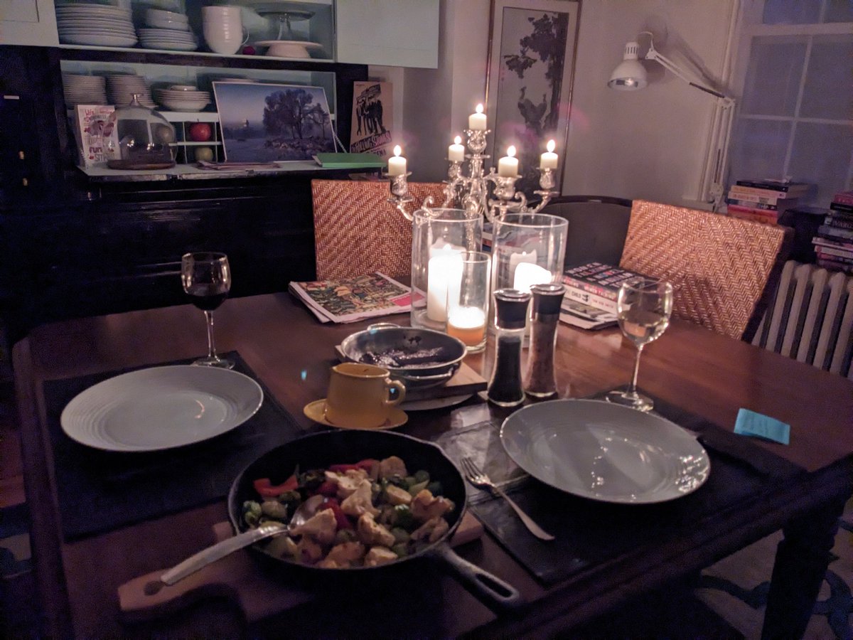 terrymacleod's tweet photo. Celebrating #EarthHour at supper with only candlelight. Let's all care for the earth in a more conscious way. https://t.co/t3bpv78aMu