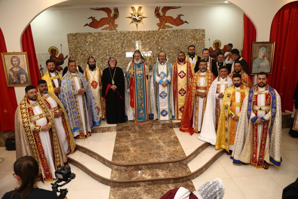 MorAphremII's tweet photo. By the grace of God 9 new priests were today ordained to serve the altars of the Syrian Orthodox Mission parishes in Brazil 🇧🇷. https://t.co/kXRQgrmFrJ