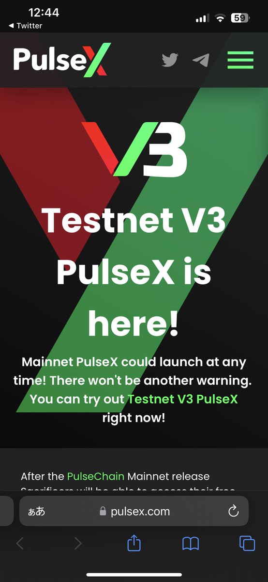 julius_lumi's tweet photo. 💎エアドロハンター大注目💎

史上最大のエアドロップと噂されている、期待のレイヤー1『PulseChain』のテストネットv3がスタート👀

資金調達額は、なんと、、

1,300億円😍

史上最大のエアドロップの受け取り方は以下の通り⏬ https://t.co/gUSOFSS0Rb