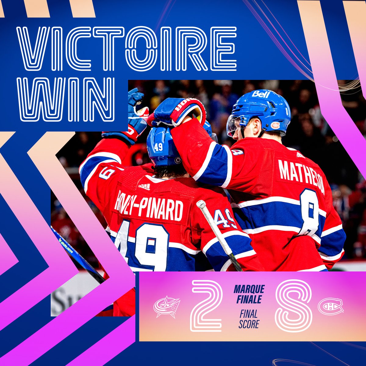 CanadiensMTL's tweet photo. La soirée parfaite n'exis—

The perfect night doesn't ex— 

#GoHabsGo https://t.co/OcZghuheyr