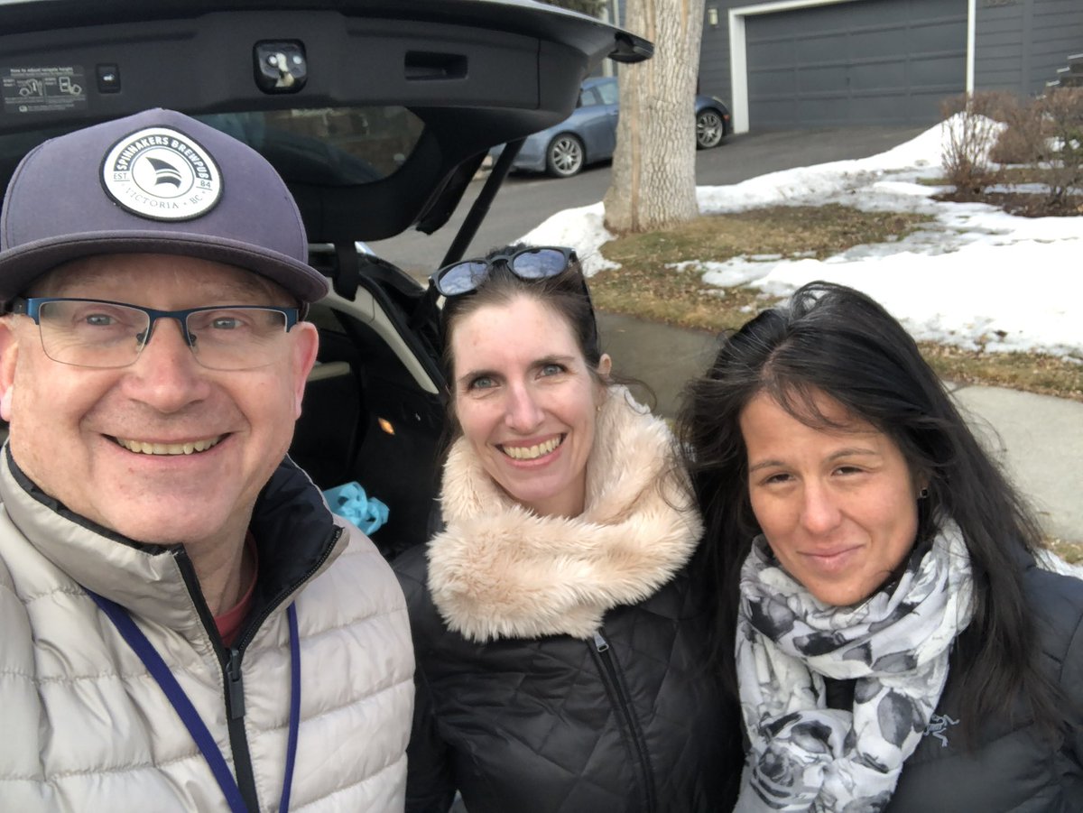 chrisdavisyyc's tweet photo. Another door knock shift done today, thanks to Sarah and Julie for helping me this afternoon! https://t.co/vCEyuOAbUg if you want to help me at the doors. #yycelbow #yyc #abpoli https://t.co/iy7CMpmRS8