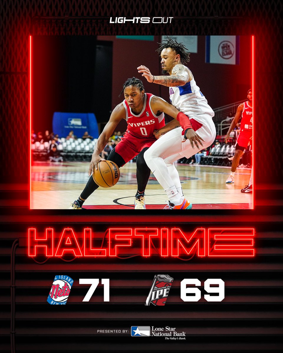 RGVVipers's tweet photo. Score at the Half ๐
#GoVipers | #RGVVipers | #VipersNation https://t.co/vKJgB6K10M
