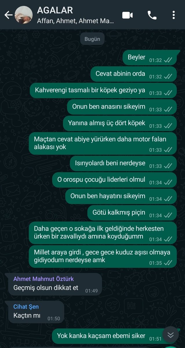 Gece gece yaşadığım gerginlik seviyesi..