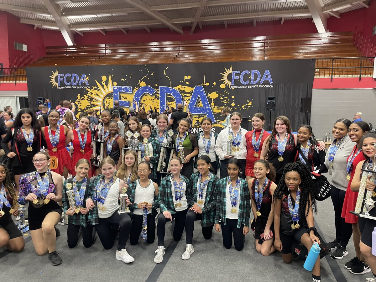Way to go Cougar Dance Team! 
Today we won 🥇 at the Regional  FCDA Dance Competition. 
We are so proud of you. 
#CougarPride #WeAreSligh 
<a href="/HillsboroughSch/">Hillsborough Schools</a> <a href="/TransformHCPS/">HCPS Transformation Network</a>