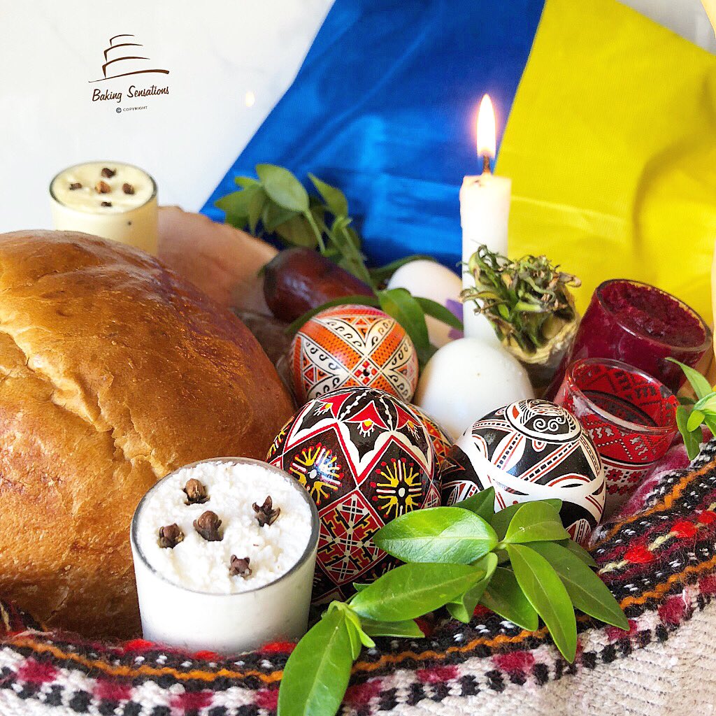 SensationBaking's tweet photo. Too bad @PBSFood airing another re-run of mary berry #Easter feast showing godless #horde  #russian “culture.” Instead of featuring invaders and war criminals, look at the artistry and beautiful traditions of 1000 year #Ukrainian 🇺🇦🇺🇦🇺🇦 traditions. It’s the moral thing to do!!! https://t.co/J1hsuCYrgs