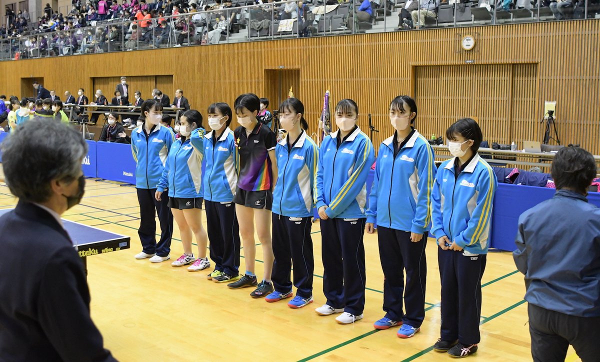 nittaku_news's tweet photo. 第50回全国高等学校選抜卓球大会
女子予選Cリーグ

富田　3-1　正智深谷

浦部(富田）が4番で決勝点をあげ、富田が予選リーグ1位抜け！

#Nittaku #卓球 #豊田市 #高校生 #センバツ高校卓球 https://t.co/KycrbkBINx