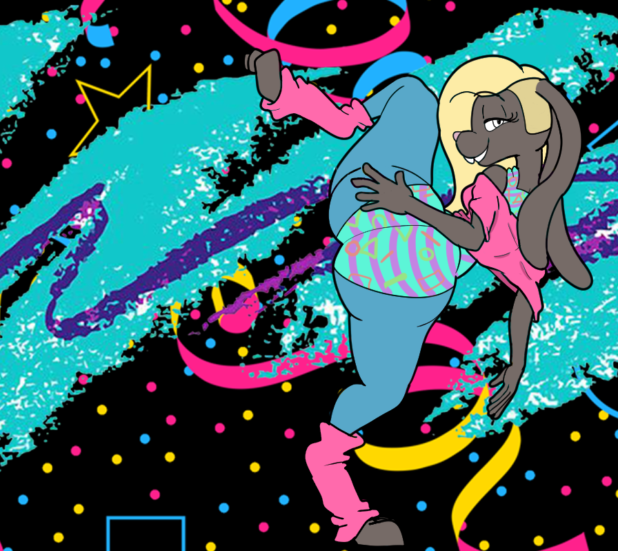Existimatio3's tweet photo. Did you know that Alison likes working out? Well she only does leg day BUT never the less she works out! gotta keep that bunny butt in shape! And ofocurse you cant work out with out your vinatage work out gear! Here's Ally stretchin and crackin out somethin nasssty~ https://t.co/q5tBJX9C4e