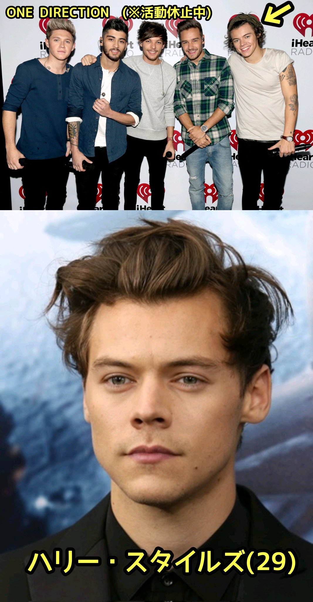 パッス ハリー・スタイルズ one direction 滝沢ガレソ on X: 