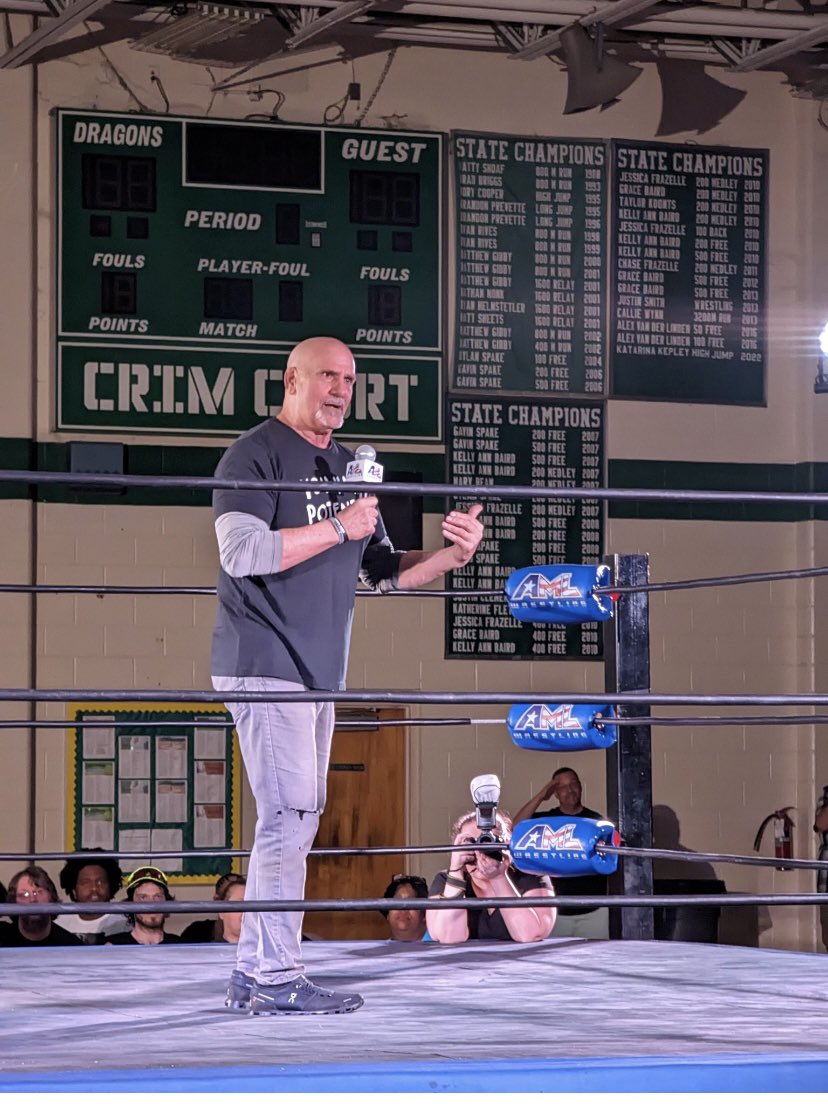 Nikita Koloff (@nikitakoloff1) on Twitter photo Such a GREAT time tonight at the <a href="/AMLWrestling/">AML Wrestling</a> event! Had a chance to share a few words with A packed house and heard wonderful stories at the ‘Meet & Greet’ too. Thank you Tracy for the invite. See you again soon #LexingtonNc 🤩💪🏻😜 (photo cred Hilmi Ari) Such a GREAT time tonight at the <a href="/AMLWrestling/">AML Wrestling</a> event! Had a chance to share a few words with A packed house and heard wonderful stories at the ‘Meet & Greet’ too. Thank you Tracy for the invite. See you again soon #LexingtonNc 🤩💪🏻😜 (photo cred Hilmi Ari)
