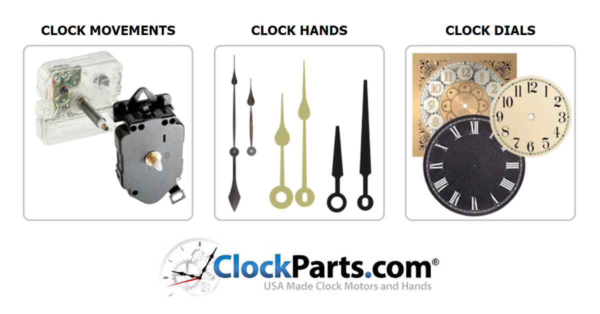 ClockPartsCom's tweet image. Looking to build or repair a #clock? Look no further than our collection of high-quality #clockparts. Whether you're a seasoned #clockmaker or just starting, we've got everything you need to create a stunning #timepiece that's sure to impress! Visit ClockParts.com 🕰️
