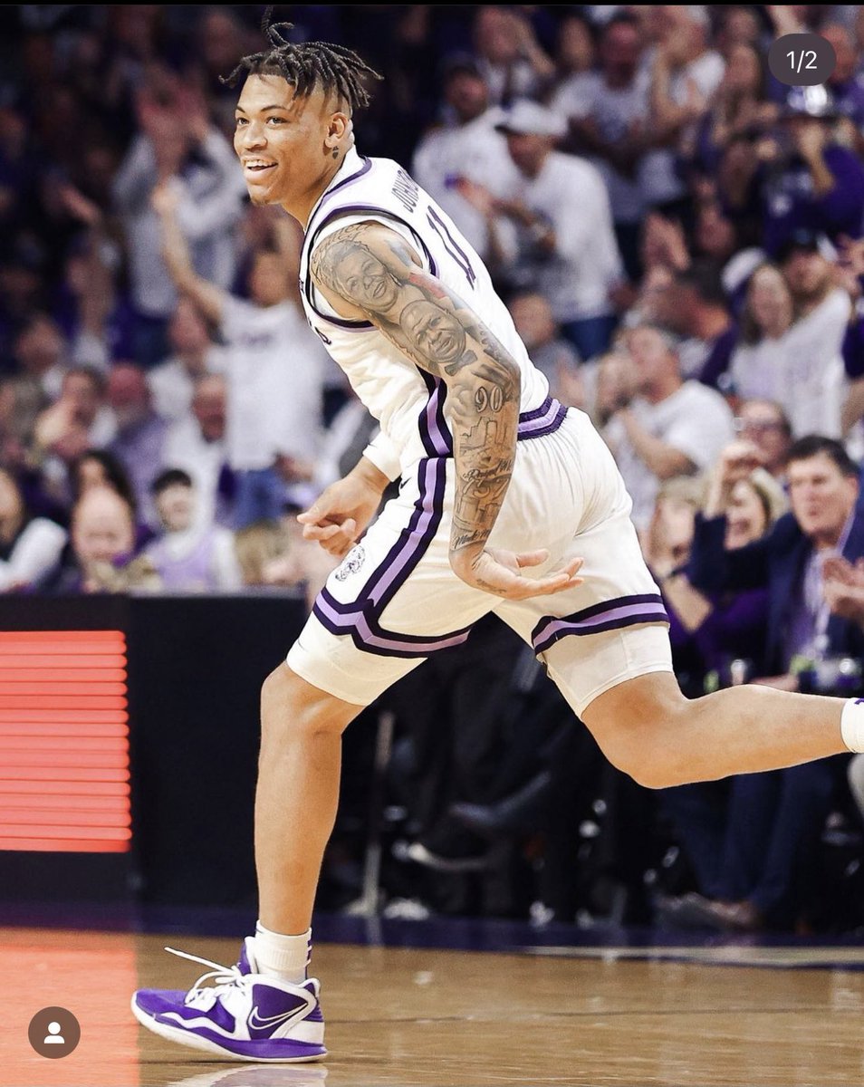 NikaJohnson11's tweet photo. They said you wouldnโt make it.. but God opened doors! They said it was over for you, but God said itโs just begun! No need to be sad, thank God for the opportunity! So proud of you SonSon! #CRAZYFAITH #betonyourself #GodsPlan #Godschild #writeyourownstory #KStateMBB #1of1 https://t.co/Jy9biN9d03