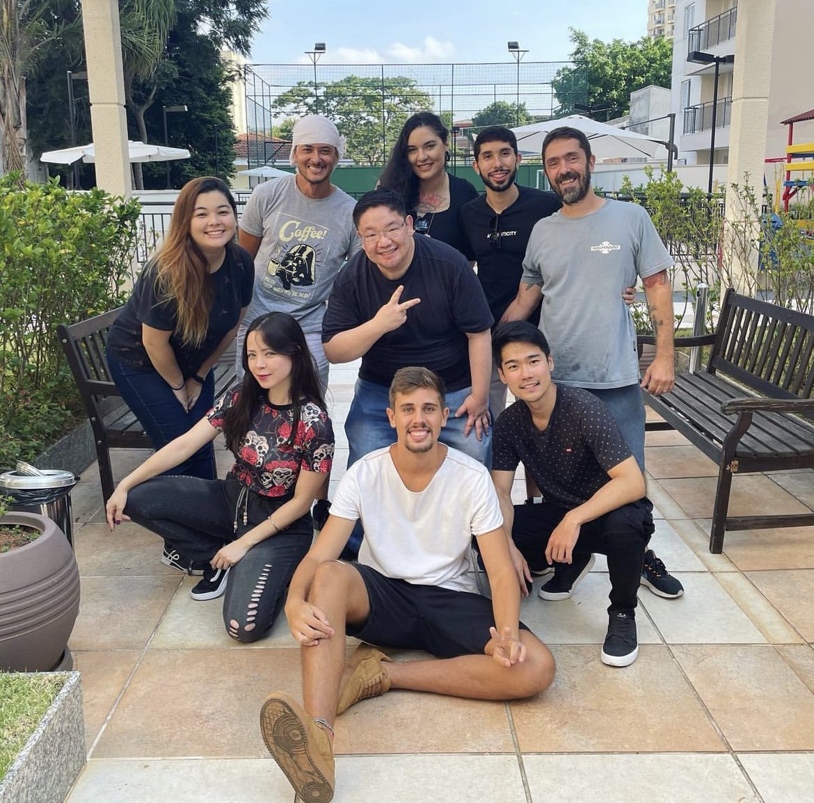 KenjiFisio's tweet photo. Equipe @playerformance !!!! @thiemyyy @YuriMoto4x15 @isadeft @Oshentefisio @fampersonal1 @GabiruFisio @pliniohirata1  e Bianca✌🏻 https://t.co/5VU8RWuw17