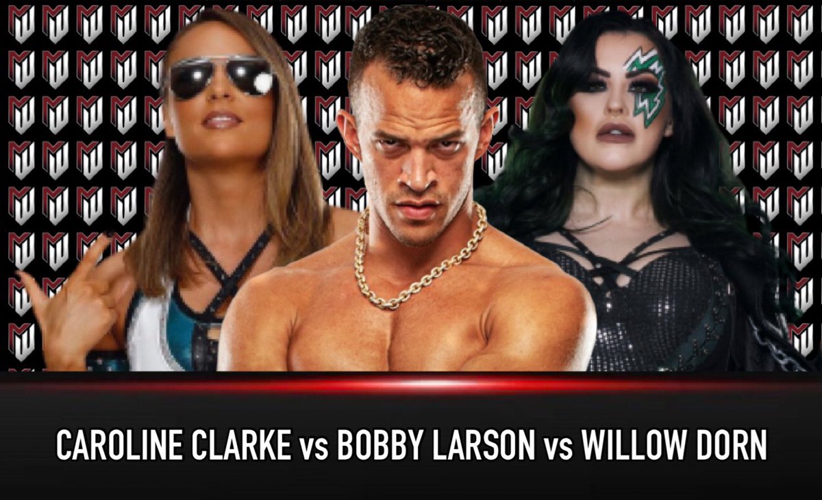 BREAKING NEWS
In the second United States Grand Prix tournament match Caroline Clarke faces off against Bobby Larson and Willow Dorn at MAINSTREAM 105 in East Lansing, Michigan on 4/2/2023!