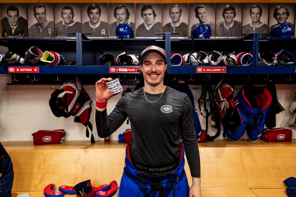 La première étoile du match de ce soir! 🤩

Tonight's first star!

#GoHabsGo