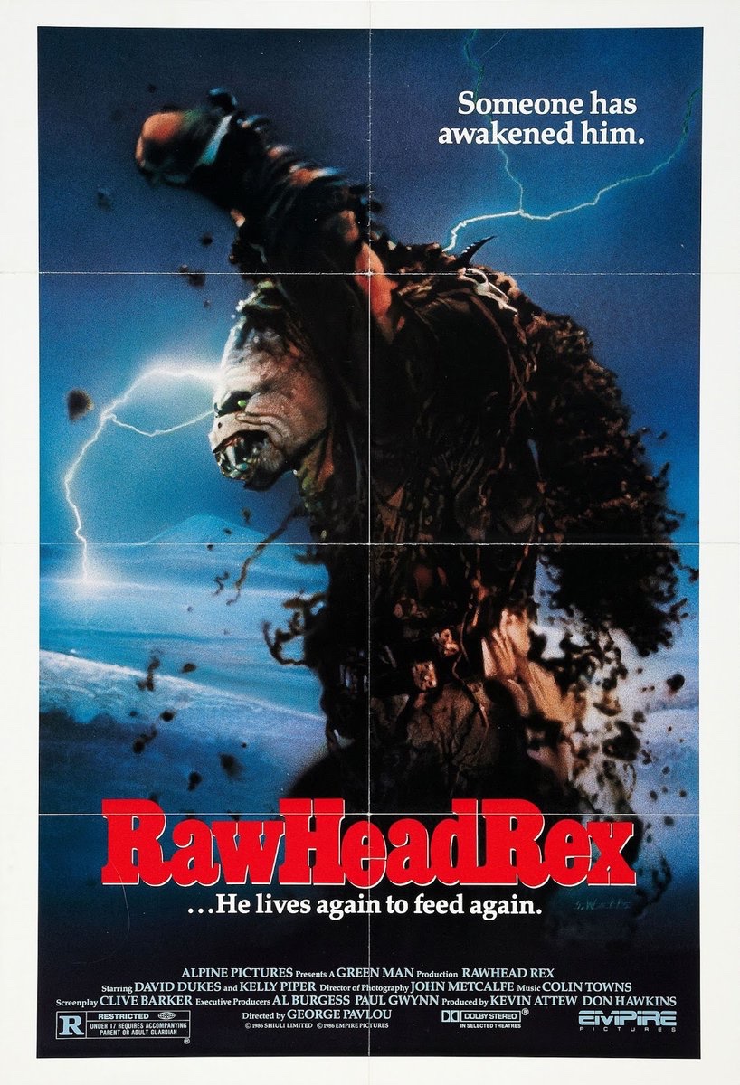 EugWSerra's tweet photo. On April 17, 1987, Rawhead Rex was released. #RawheadRex #CliveBarker #DavidDukes
#KellyPiper #NiallTóibín
#CoraVenusLunny #RonanWilmot
#DonalMcCann https://t.co/ZCZZtqBjAf