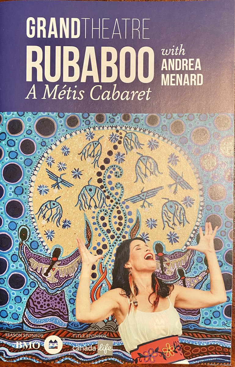 KevinRath's tweet photo. The #Metis Cabaret #Rubaboo written by &amp; starring @andreamenard at @thegrandlondon was fabulous Our @TBMetisCouncil  community took in this afternoon’s show &amp; we were touched &amp; inspired https://t.co/TQA9sj8g34