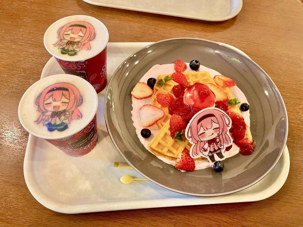 ンゴちゃんスイーツ可愛い〜!!💕💕 