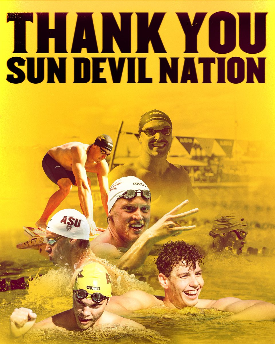 You were there for us every step of the way this year.

Thank you, Sun Devil Nation 🥹