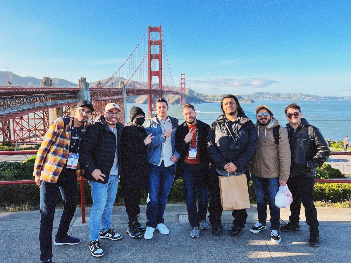 3DimensionAAT's tweet photo. 5th and last day in #GDC. I attended to some of my last summits on schedule, but prioritize the day for portfolio growth. Still did a bit of #networking  and we went by the end of the day to Golden Gate Bridge with the group!
#PRGDA #LIGA #GDC2023 #latamvgf #gdc23 #latam https://t.co/UqWQVvSv3d