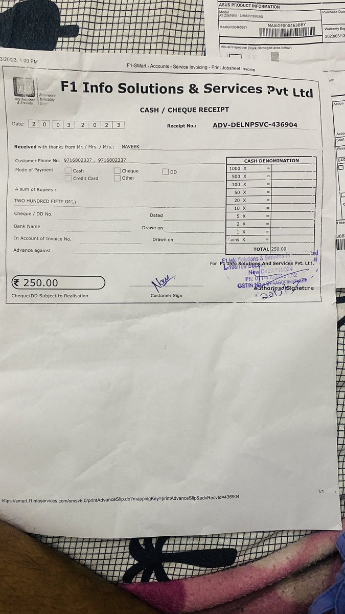 navneekraaj's tweet image. This is the ROG 5s, purchaes on 12th-March-22 now dead, visited service center F1 Info Solution &amp;amp; they returned my phone after hours of diagnosis stating that “Motherboard is dead, and you have to pay 40,000 to get it fix, realy Asus?💔 @ASUSIndia @ASUS_ROG @ASUS @ASUS_ROGUK